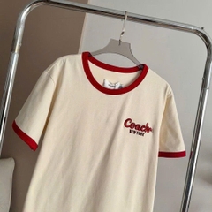 Tshirt COACH  thêu logo ngực