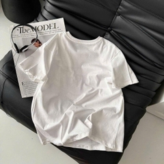 Tshirt COACH màu trắng logo snake