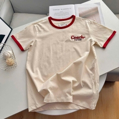 Tshirt COACH  thêu logo ngực