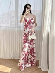 Đầm maxi in hoa