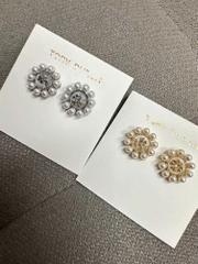 Khuyên tai Tory Burch 2 màu dư xịn