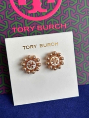 Khuyên tai Tory Burch 2 màu dư xịn