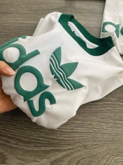 Tshirt ADIDAS hoạ tiết 3 lá xanh unisex