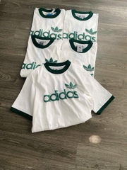 Tshirt ADIDAS hoạ tiết 3 lá xanh unisex