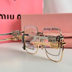 Kính Miumiu SMU 51XV gọng kim loại vuông 4 màu