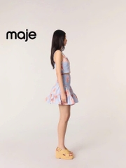 Set Maje hoa cam (Áo + Chân váy không tách)