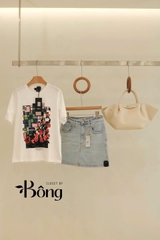 Tshirt Weekend Maxmara ROSE print