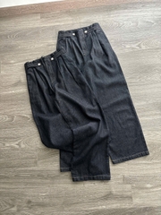 Quần denim Massimo Dutti suông