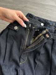 Quần denim Massimo Dutti suông