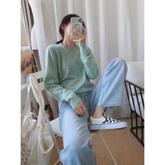 Quần denim suông đứng Polo RL