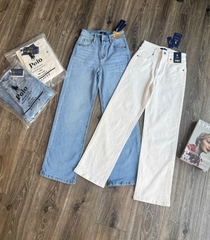 Quần denim suông đứng Polo RL