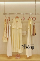 Đầm maxi vải linen