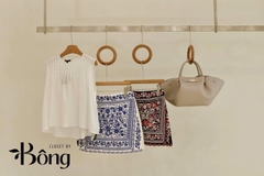 Top lụa đũi trắng Massimo Dutti dư xịn sát sách ly chìm