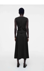 Váy MIDI chi tiết xoắn