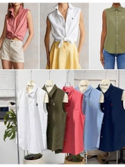 Sơ mi Polo RL sát nách cổ đức 5 màu