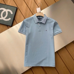 Áo Polo nam Tommy cổ bẻ hoa 4 màu