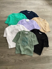 Croptop LOEWE cổ tròn 7 màu