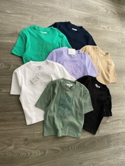 Croptop LOEWE cổ tròn 7 màu