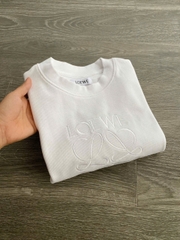 Croptop LOEWE cổ tròn 7 màu