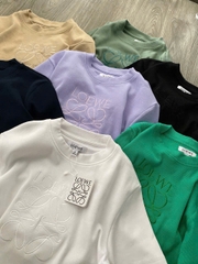 Croptop LOEWE cổ tròn 7 màu