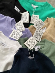 Croptop LOEWE cổ tròn 7 màu