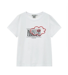 Tshirt Daisy Syndrome in chữ thêu mây