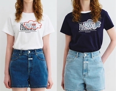 Tshirt Daisy Syndrome in chữ thêu mây