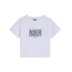 Tshirt croptop Marithe 5 màu in chữ ngực