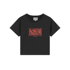 Tshirt croptop Marithe 5 màu in chữ ngực
