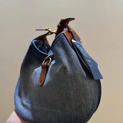 Túi Polo denim Hobo quai đeo chéo
