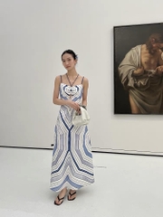 VÁY MAXI HỌA TIẾT XOẮN ỐC