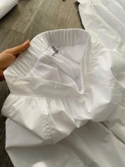 Chân váy midi Primark trắng