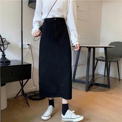 Chân váy midi denim Zara