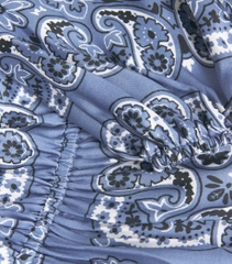 Váy Mini In Họa Tiết Paisley