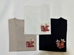 Tshirt MaxMara logo ngực