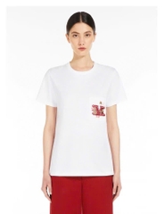 Tshirt MaxMara logo ngực