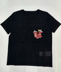 Tshirt MaxMara logo ngực