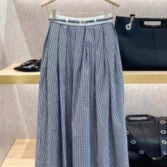 CHÂN VÁY MAXI GINGHAM