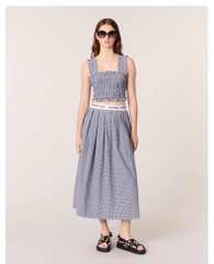 CHÂN VÁY MAXI GINGHAM