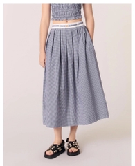 CHÂN VÁY MAXI GINGHAM