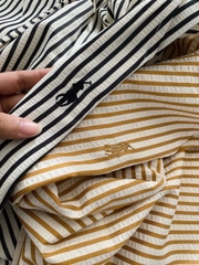 Quần kẻ Polo RL cạp chun