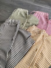 Quần kẻ Polo RL cạp chun