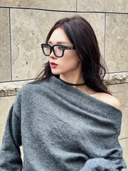 Kính DIOR gọng nhựa mắt vuông