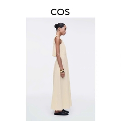 Váy maxi cotton lưng mở