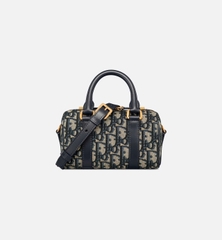 Túi trống Dior logo navy