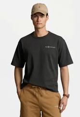 Tshirt nam Polo RL cổ tròn logo trắng 3 màu
