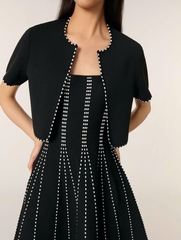 Áo len cardigan ngắn