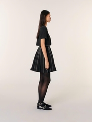 Áo len cardigan ngắn