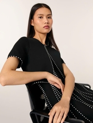 Áo len cardigan ngắn