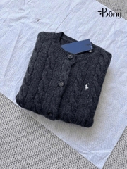 CDG Polo vặn thừng  khuy to 6 màu tuồn auth